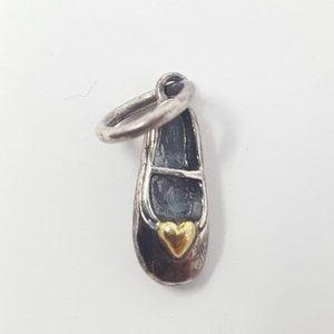 Waxing Poetic Personal Vocab Ballet Slipper Charm